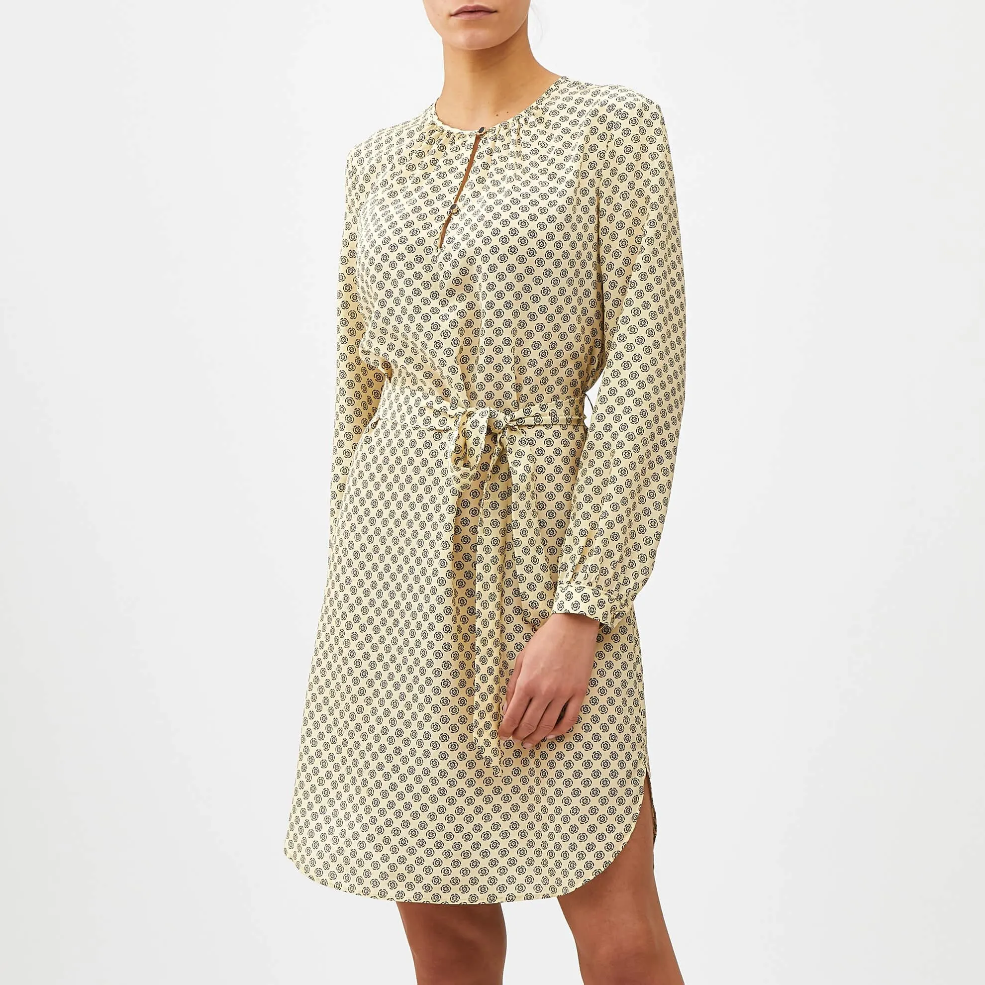 Silk Champagne Dress