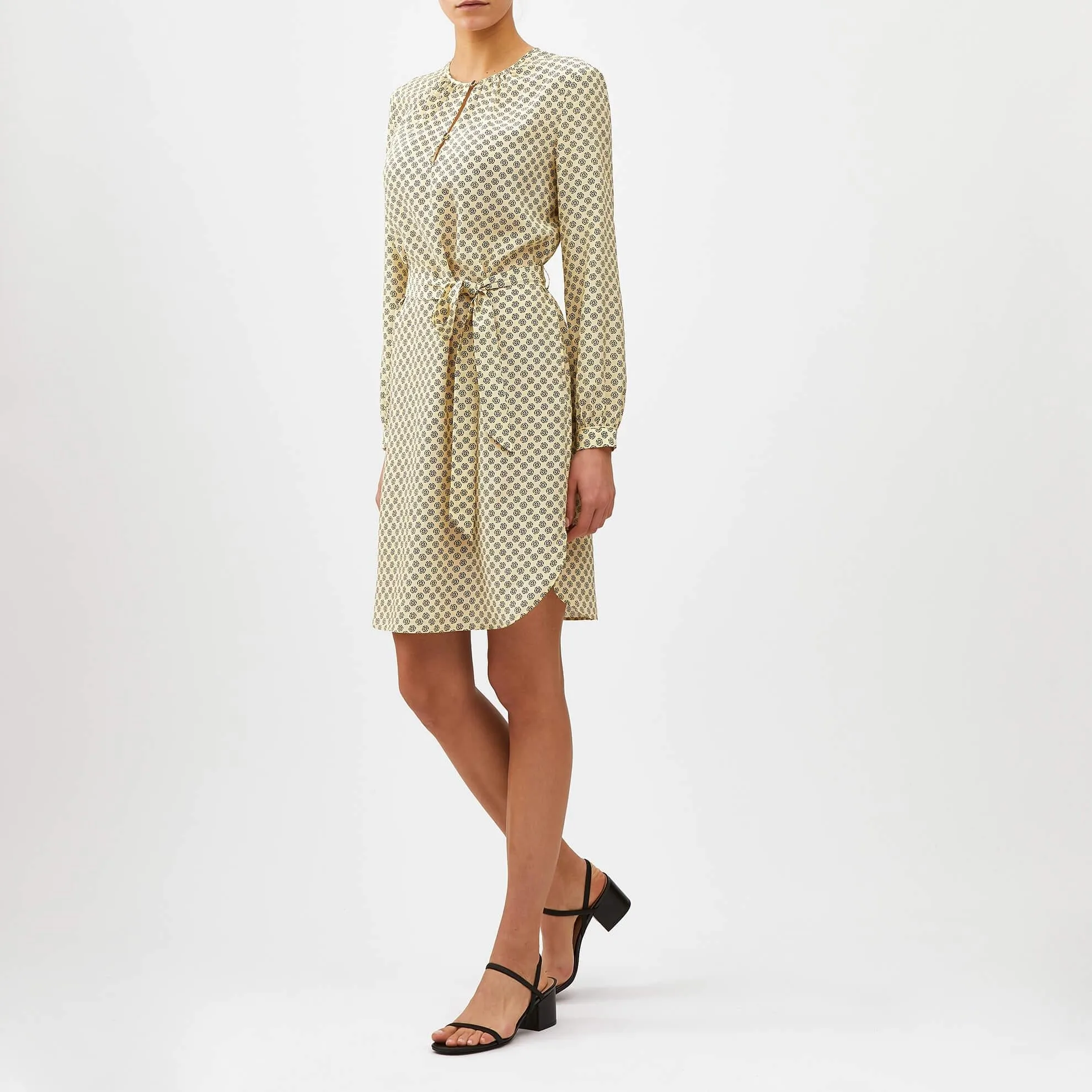 Silk Champagne Dress