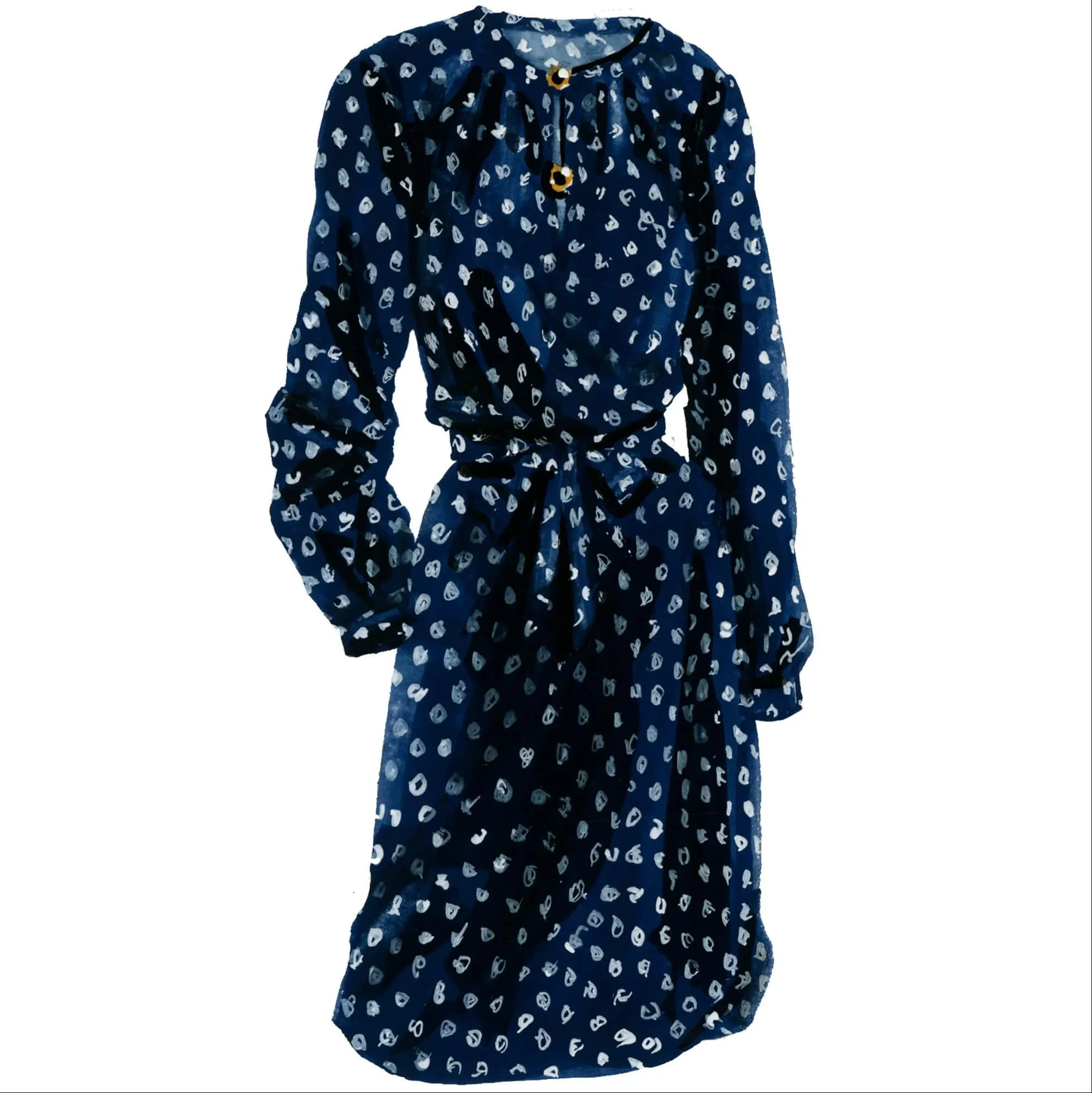 Silk Champagne Dress