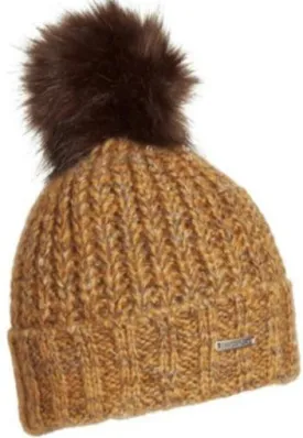 Tuque avec Pompon Mae Mae (187-Camel) de Turtle Fur
