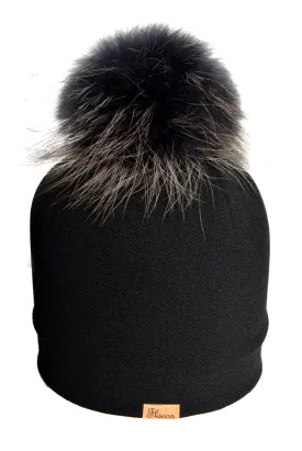 Tuque (Noir Texturé) de Flocon Sport
