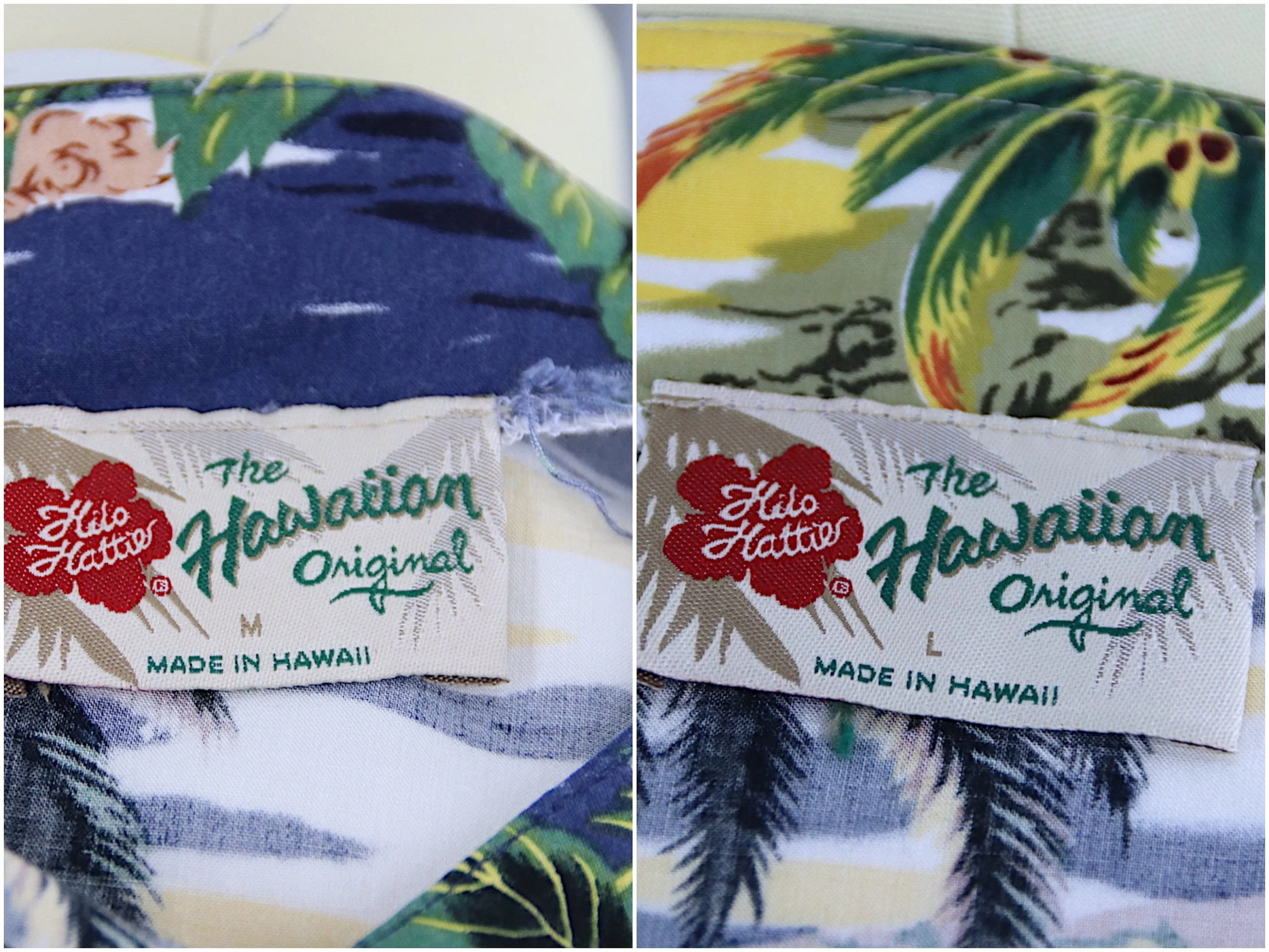 Vintage 1980s Hawaiian Print Blouse & Skirt Set / Hilo Hattie