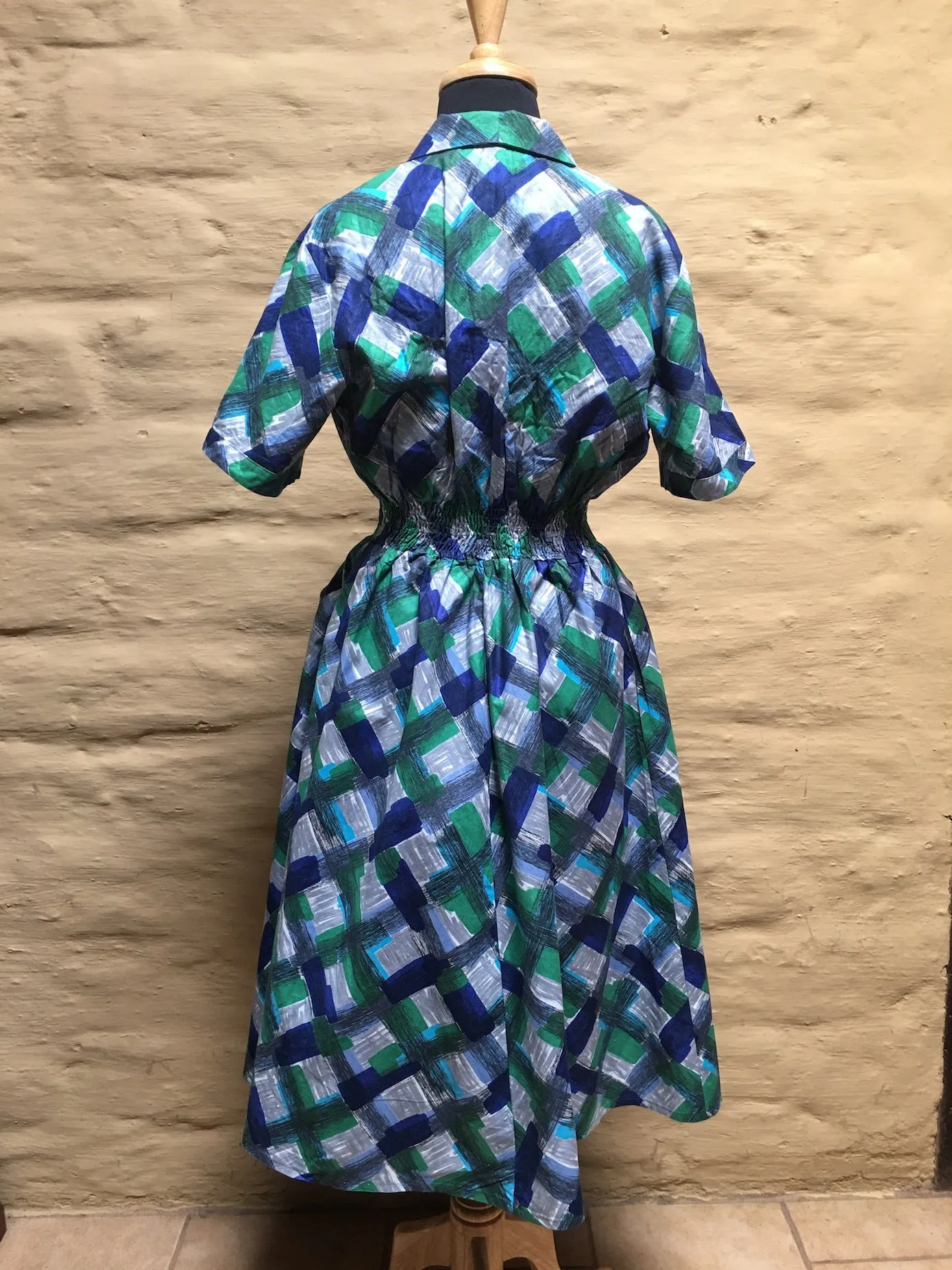 Vintage 50s Dress #C050  FREE AUS POSTAGE