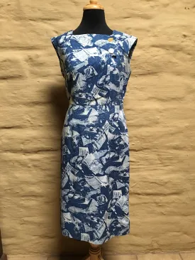 Vintage 50s Dress #C053  FREE AUS POSTAGE