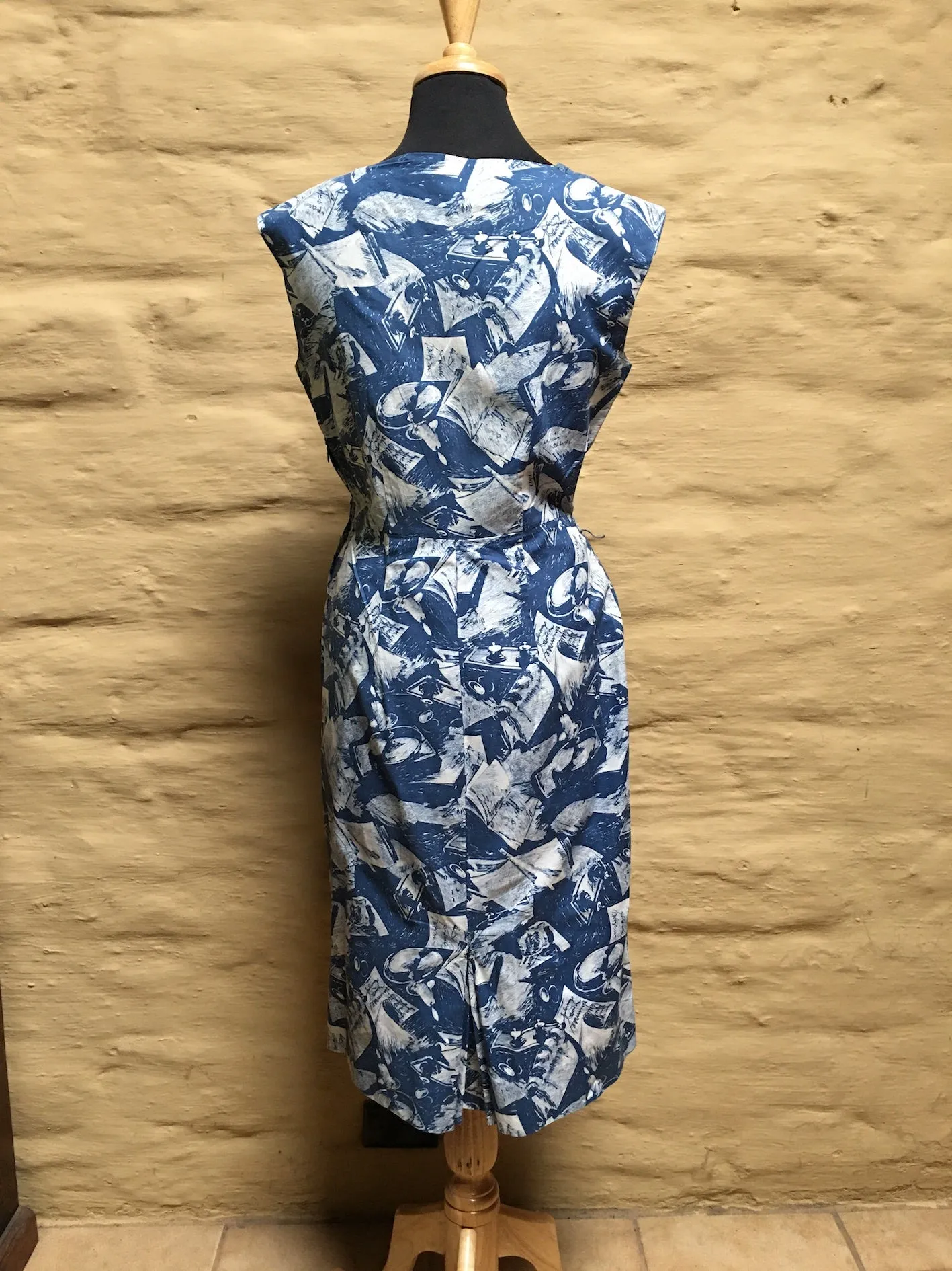 Vintage 50s Dress #C053  FREE AUS POSTAGE