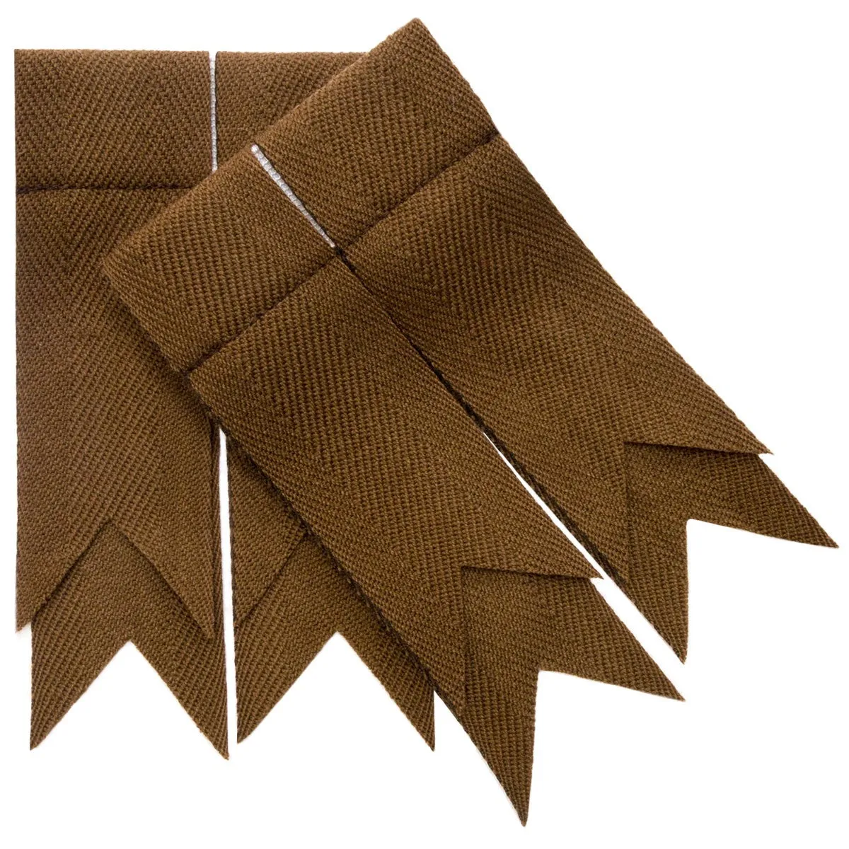 Weathered Green Kilt Flashes