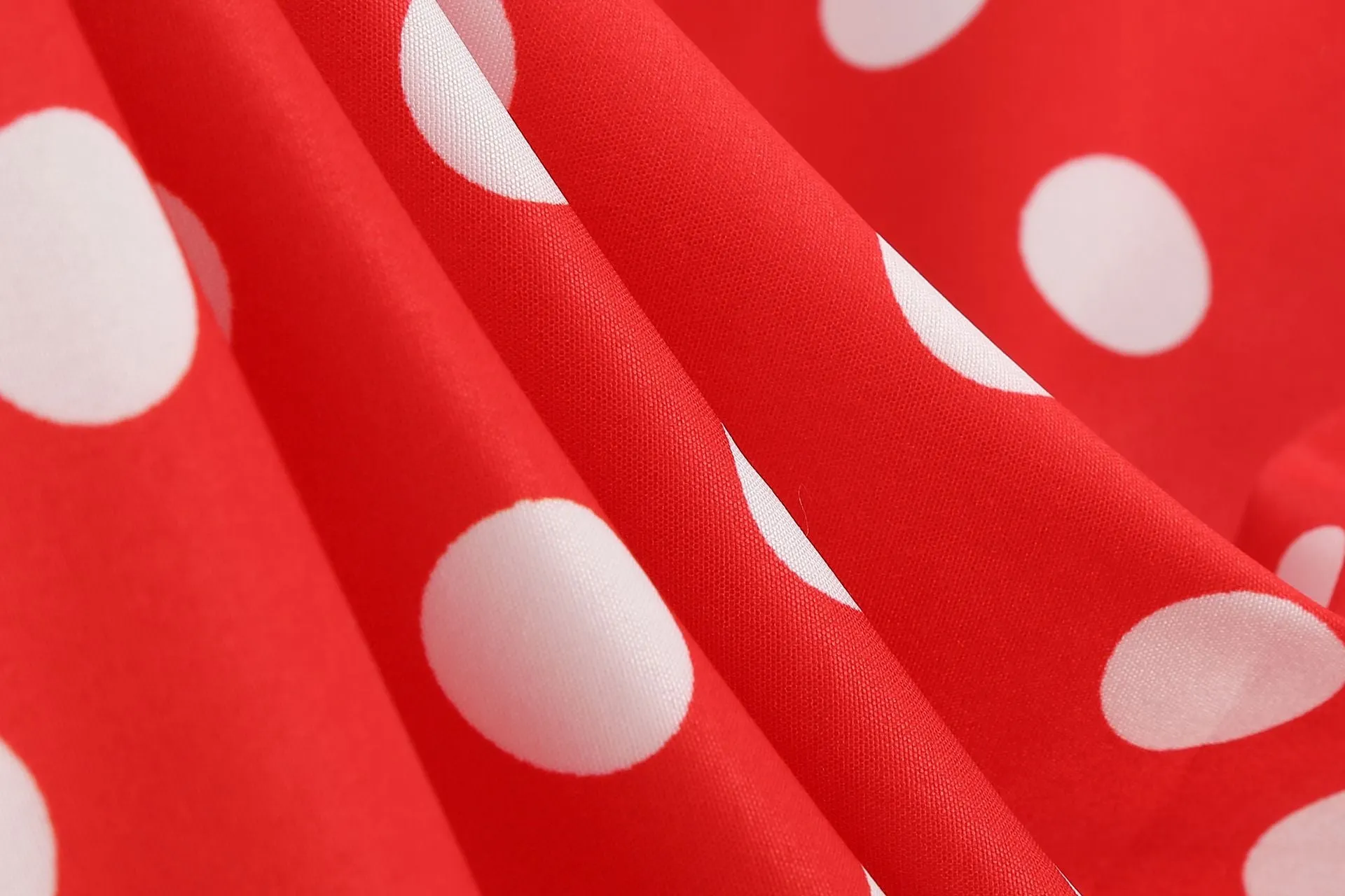 Women Vintage 50s 1950s Dress Square Neck A-line Polka Dot Rockabilly Swing Evening Party Cocktail Dresses