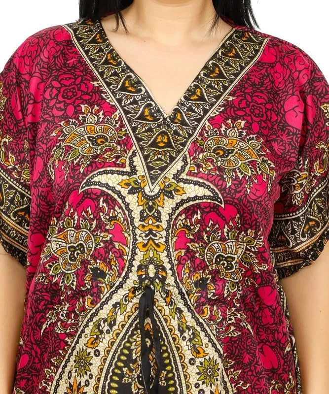 Women's Long Kaftan Dress Maxi Caftan Dress Gown Top Night Dress